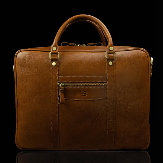 City Large  Leather Laptop Bag