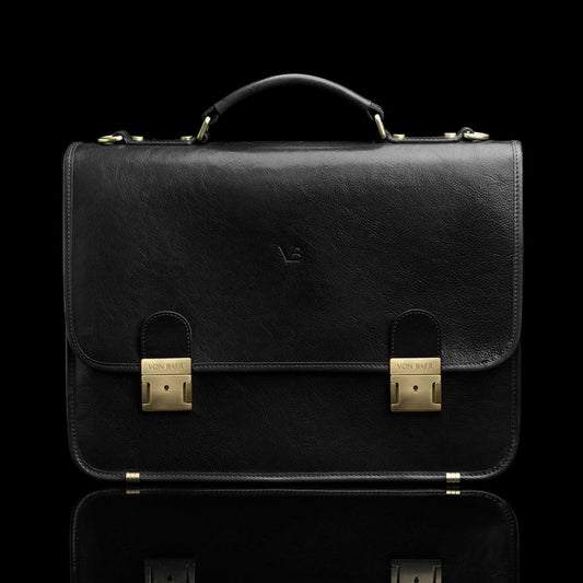 No.2  Leather Messenger Briefcase