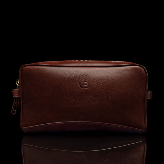 Superior Leather Wash Bag